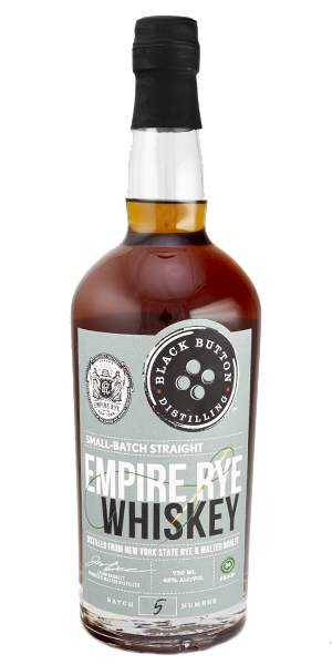 Black Button Empire Rye Whiskey. Photo ©2021, Mark Gillespie/CaskStrength Media.