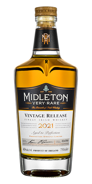 Midleton Very Rare 2021 Edition. Image courtesy Irish Distillers.