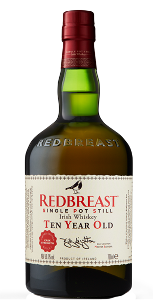 Redbreast 10 Years Old Limited Edition. Image courtesy Irish Distillers.