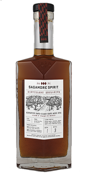 Sagamore Spirit Kingston Hard Cider Cask Aged Rye. Photo ©2021, Mark Gillespie/CaskStrength Media.