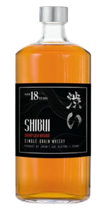 Shibui 18 Single Grain Japanese Whisky. Image courtesy Shibui Whisky/IND Beverages.