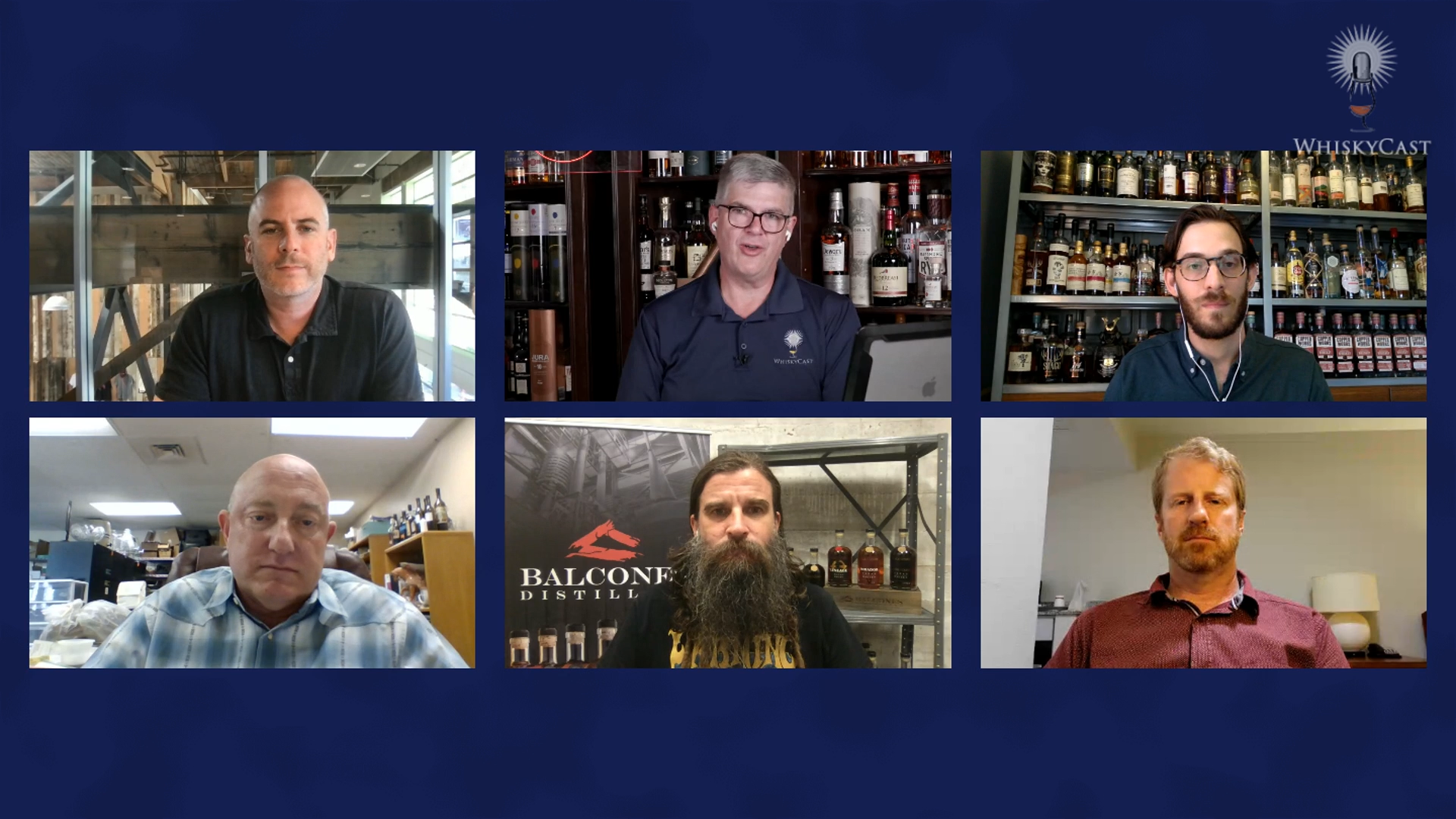 American Single Malt Whiskey Commission members Steve Hawley of Westland, Jeff Kanof of Copperworks, Stephen Gould of Golden Moon Distillery, Jared Himstedt of Balcones, and Ty Phelps of Andalusia Distillery joined us on the latest #HappyHourLive webcast Friday night. American Single Malt Whiskey Commission members Steve Hawley of Westland, Jeff Kanof of Copperworks, Stephen Gould of Golden Moon Distillery, Jared Himstedt of Balcones, and Ty Phelps of Andalusia Distillery joined us on the latest #HappyHourLive webcast Friday night.