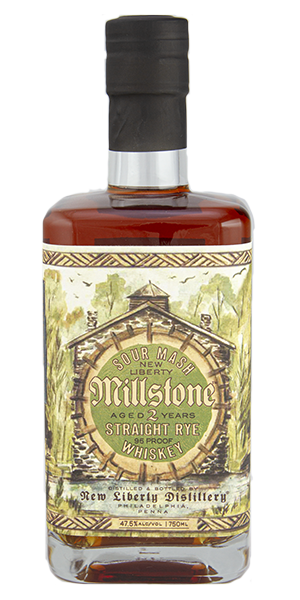 New Liberty Millstone Straight Rye Whiskey. Photo ©2021, Mark Gillespie/CaskStrength Media.