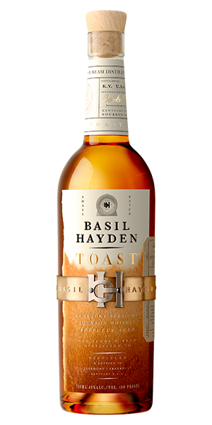 Basil Hayden Toast. Image courtesy Beam Suntory.