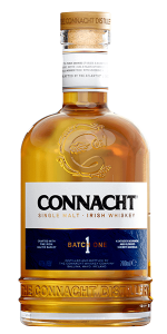 Connacht Irish Single Malt Batch #1. Image courtesy Connacht Whiskey Company.