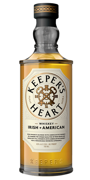 Keepers Heart Irish + American Whiskey. Image courtesy O'Shaughnessy Distilling.