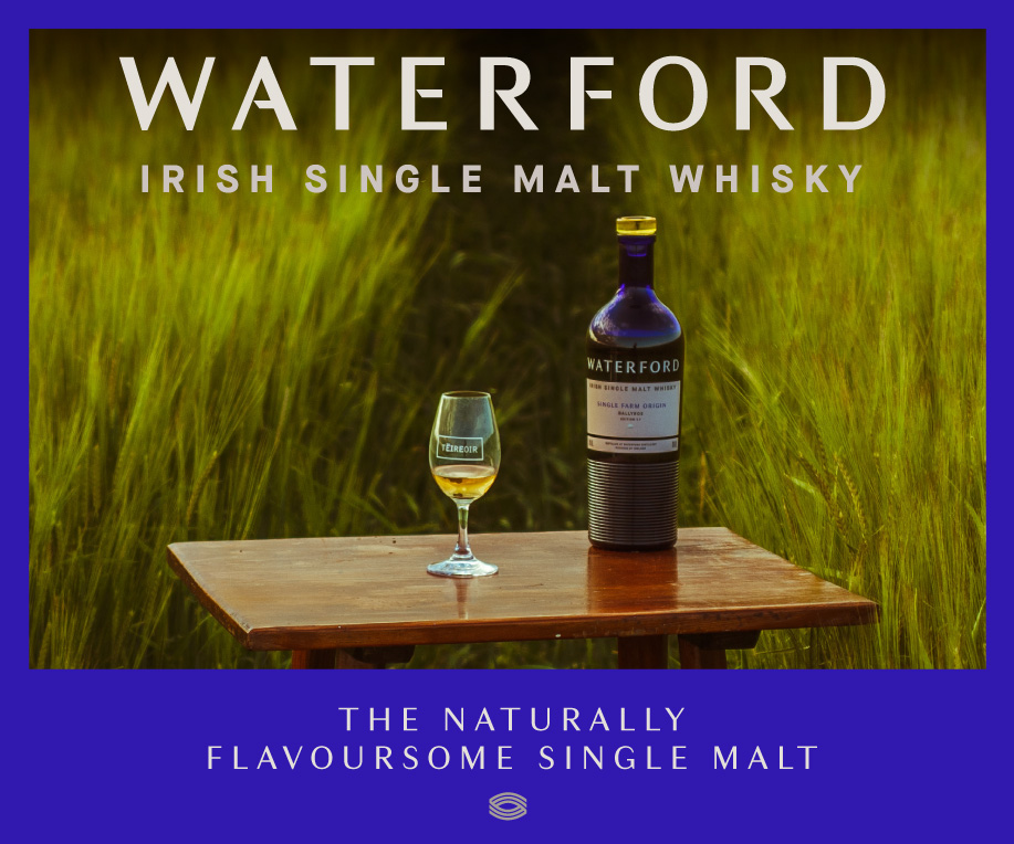 Waterford Whisky: The naturally flavoursome single malt.