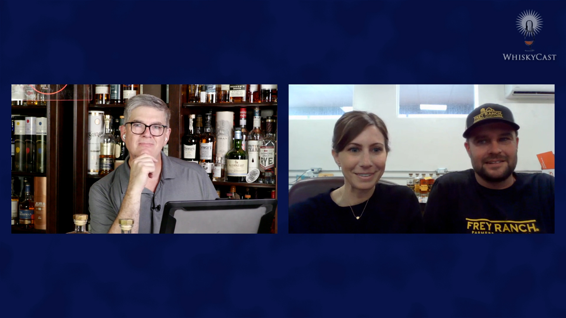 Ashley and Colby Frey of Nevada's Frey Ranch Distillery joined us for the latest webcast, along with actor and whisky lover Beth Behrs and Gareth Howells of Aberfeldy. The on-demand replay is available now at our YouTube channel.