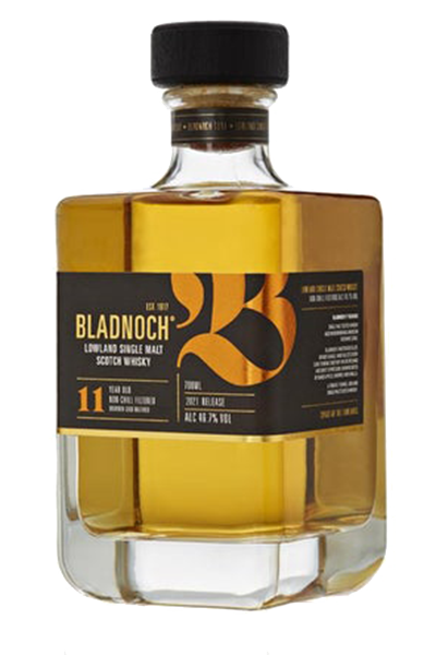Bladnoch 11 2021 Release Single Malt Scotch Whisky. Image courtesy Bladnoch.
