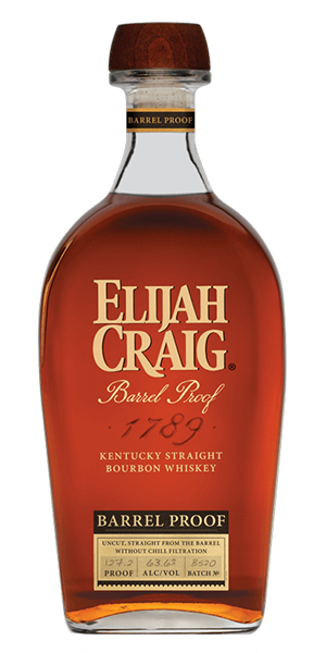 Elijah Craig Barrel Proof. Image courtesy Heaven Hill Distillery.
