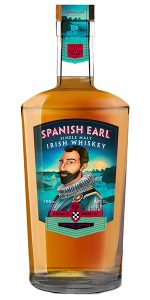 Spanish Earl Irish Whiskey. Image courtesy Kinsale Spirits Co. 