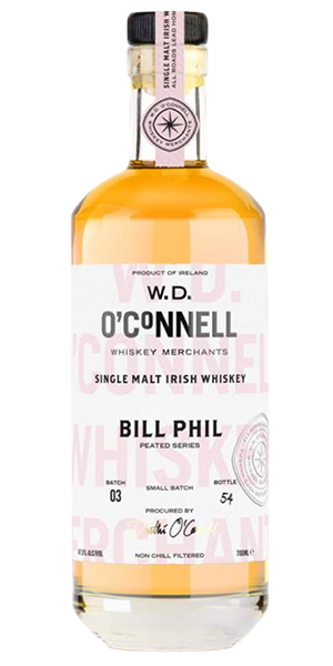 Bill Phil Irish Whiskey. Image courtesy W.D. O'Connell Whiskey Merchants.