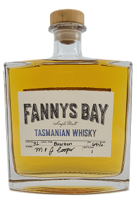 Fannys Bay Bourbon Cask #32. Image courtesy Fannys Bay/Discovery Bottles.com. 