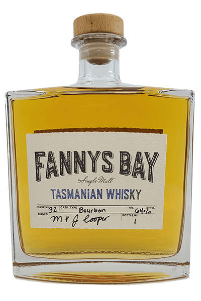 Fannys Bay Bourbon Cask #32. Image courtesy Fannys Bay/Discovery Bottles.com.