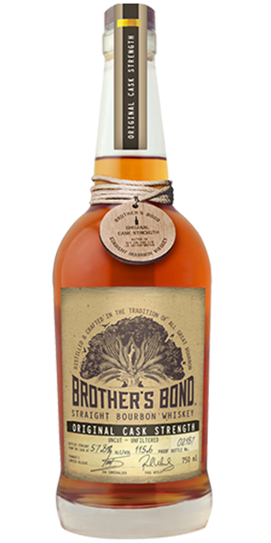 Brother's Bond Cask Strength Bourbon. Image courtesy Brother's Bond.