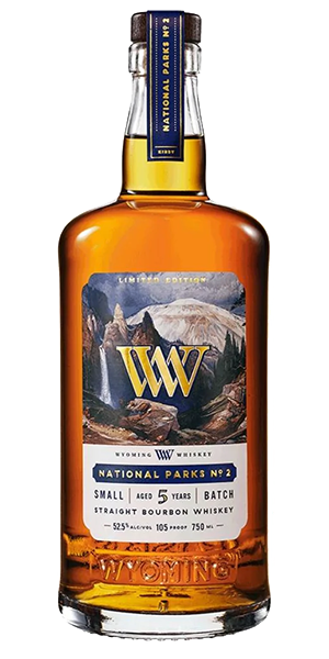 Wyoming Whiskey National Parks No. 2 Bourbon. Image courtesy Wyoming Whiskey.