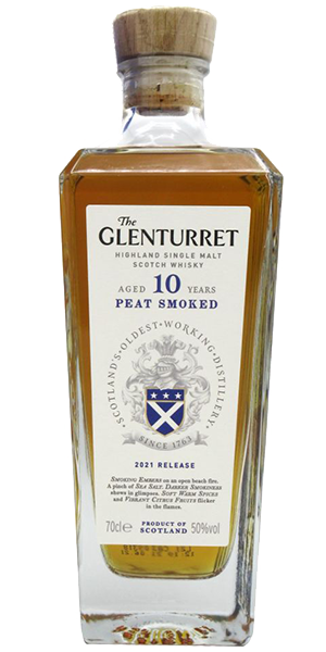 The Glenturret 10 Peat Smoked. Image courtesy The Glenturret.
