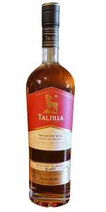 Talnua Distillery Bottled in Bond Single Pot Still American Whiskey. Image courtesy Talnua Distillery.