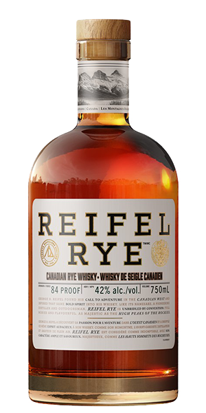 Reifel Rye. Image courtesy Alberta Distillers/Beam Suntory.