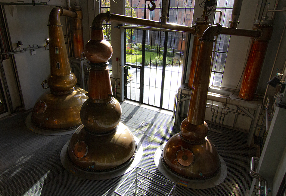 The Roe & Co. Distillery in Dublin is an excellent example of repurposing a vintage industrial building into a modern-day distillery. 