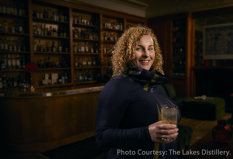 Sarah Burgess, the new whisky maker for The Lakes Distillery.
