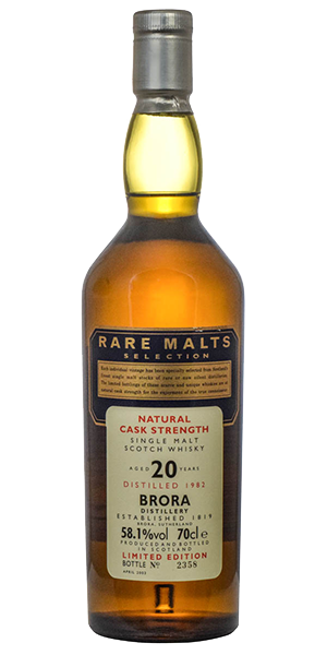 Brora 1982 Rare Malts - WhiskyCast