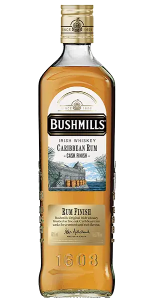 Bushmills Caribbean Rum Finish. Image courtesy Bushmills.