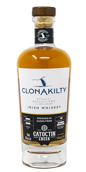 Clonakilty Catoctin Creek Finish. Image courtesy Clonakilty Distillery.