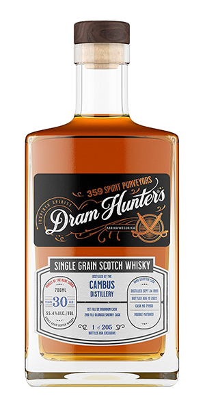 Dram Hunters Cambus 30YO. Image courtesy Dram Hunters.