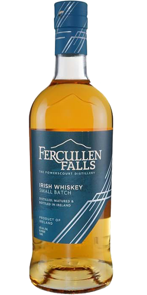 Fercullen Falls Irish Whiskey. Image courtesy Powerscourt Distillery.