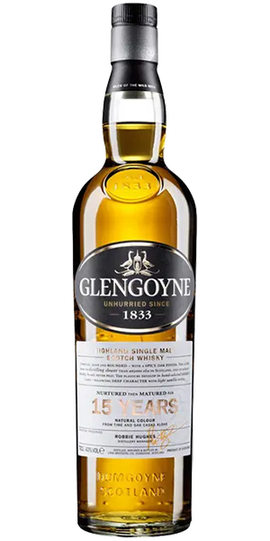 Glengoyne 15 Years Old. Image courtesy Glengoyne.