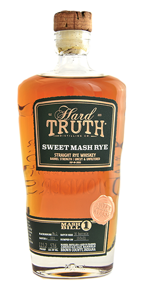 Hard Truth Sweet Mash Rye. Image courtesy Hard Truth Distilling.