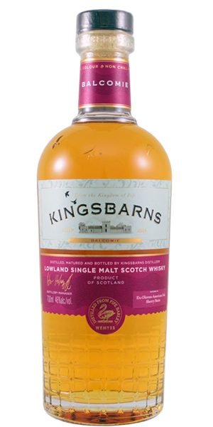 Kingsbarns Balcomie. Image courtesy Kingsbarns Distillery.