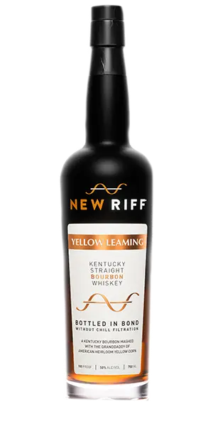 New Riff Yellow Leaming Bourbon. Image courtesy New Riff Distilling.