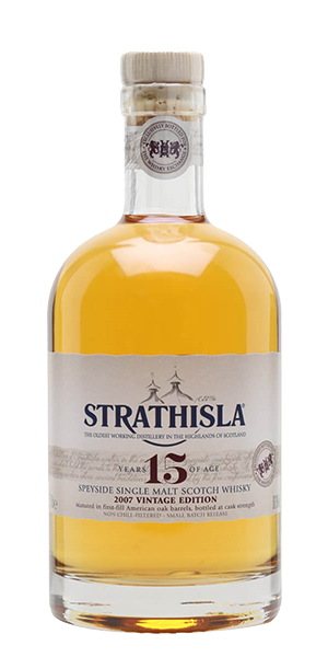 Strathisla 2007 Vintage. Image courtesy The Whisky Exchange.