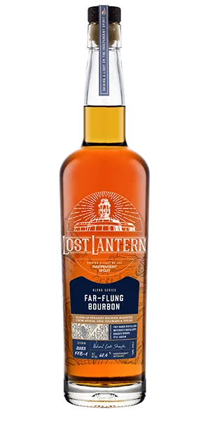 Lost Lantern Far-Flung Bourbon. Image courtesy Lost Lantern Whiskey.