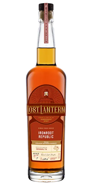 Lost Lantern Ironroot Republic Bourbon. Image courtesy Lost Lantern Whiskey.