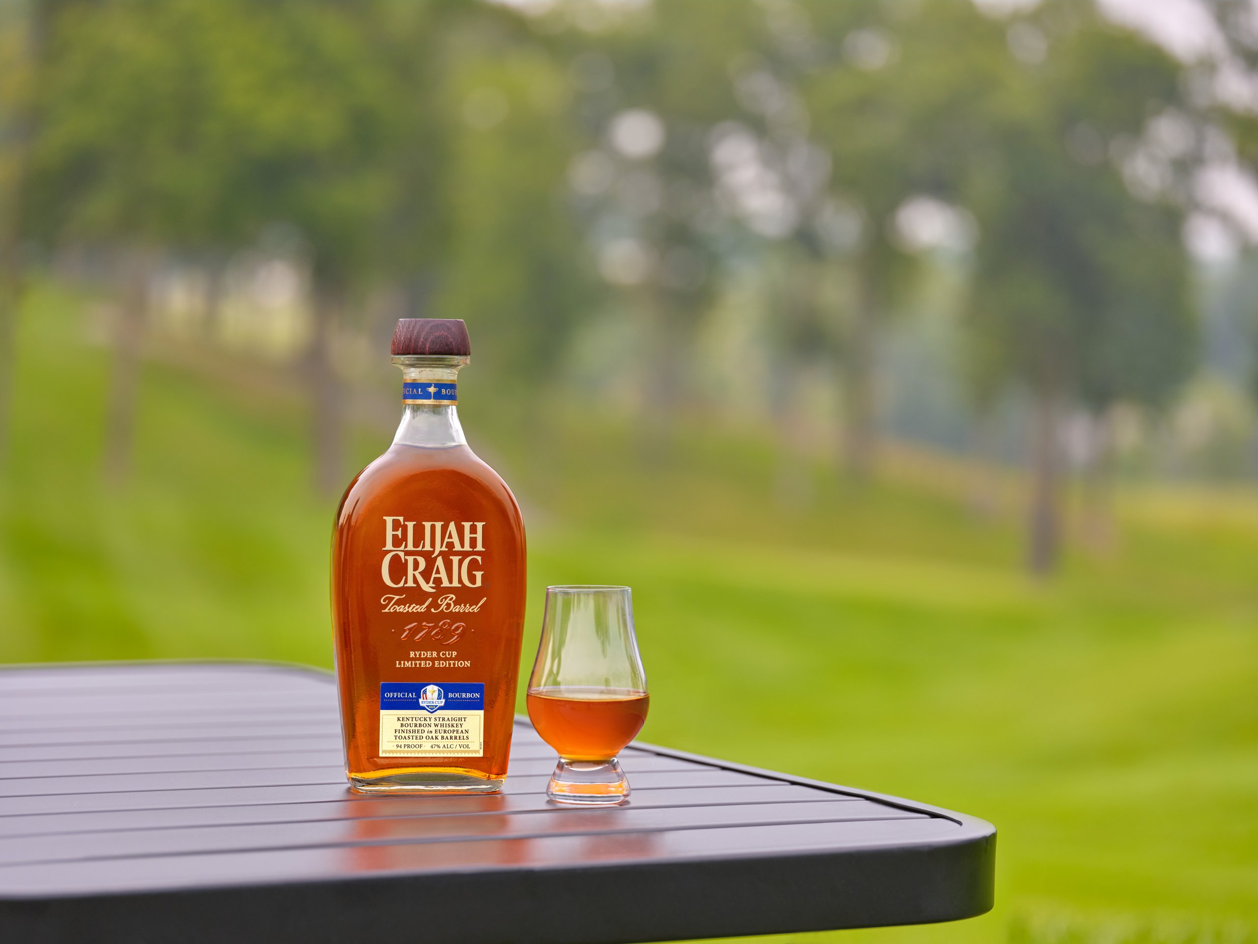 Elijah Craig Ryder Cup Limited Edition. Image courtesy Heaven Hill.