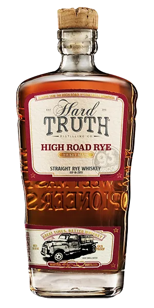 Hard Truth High Road Rye. Image courtesy Hard Truth Distilling.
