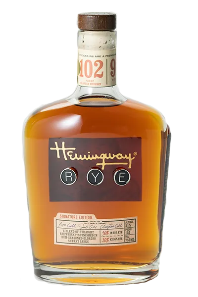 Hemingway Rye Signature Edition. Image courtesy Hemingway Whiskeys.