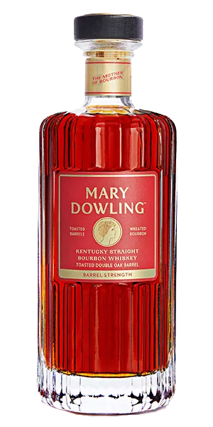 Mary Dowling Barrel Strength Bourbon. Image courtesy Mary Dowling Whiskey Company.