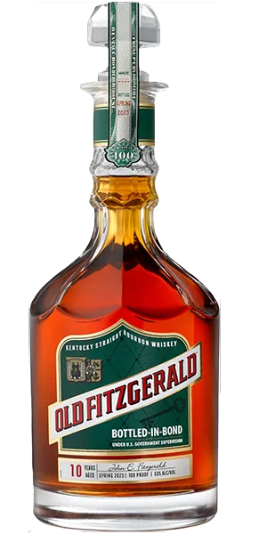 Old Fitzgerald Spring 2023 Bottled in Bond Bourbon. Image courtesy Heaven Hill.