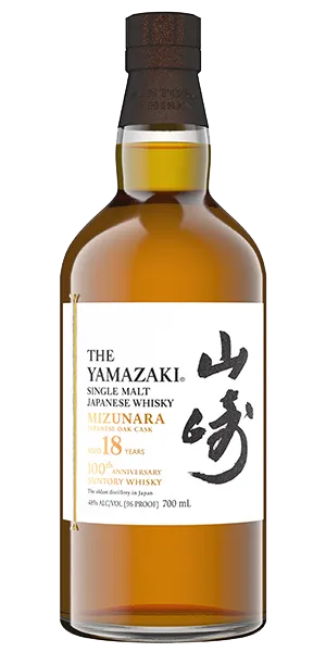 Yamazaki 18 Mizunara Japanese Single Malt. Image courtesy House of Suntory.