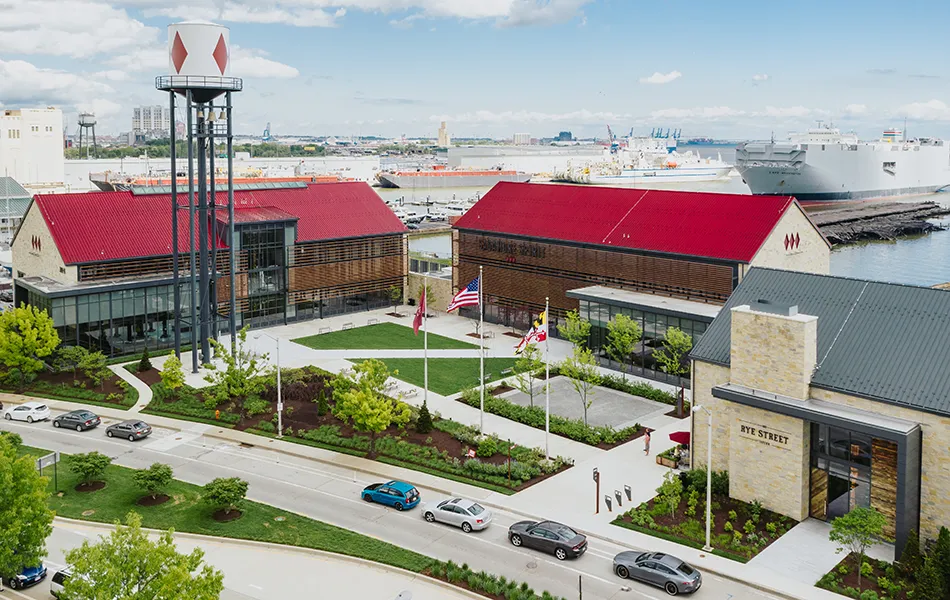 Sagamore Spirit Distillery in Baltimore, Maryland. Image courtesy Sagamore Spirit.