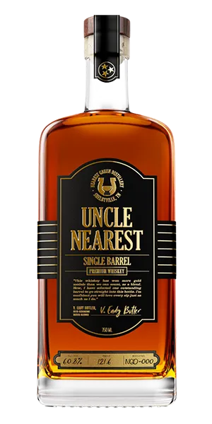 Uncle Nearest Single Barrel Tennessee Whiskey. Image courtesy Uncle Nearest.