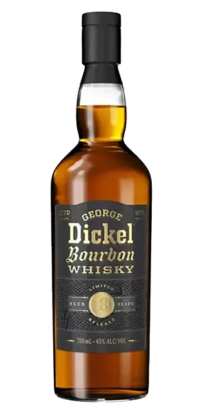 George Dickel 18 Year Old Bourbon. Image courtesy Diageo.