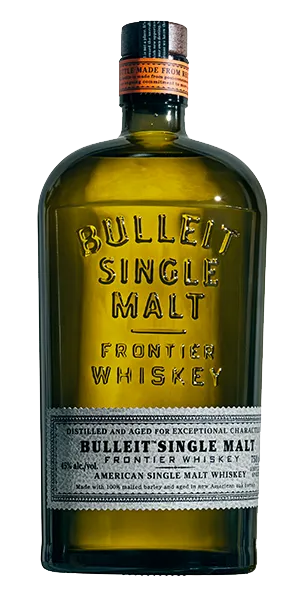 Bulleit American Single Malt Whiskey. Image courtesy Diageo.