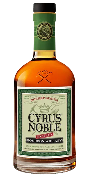 Cyrus Noble Bourbon. Image courtesy Haas Brothers.