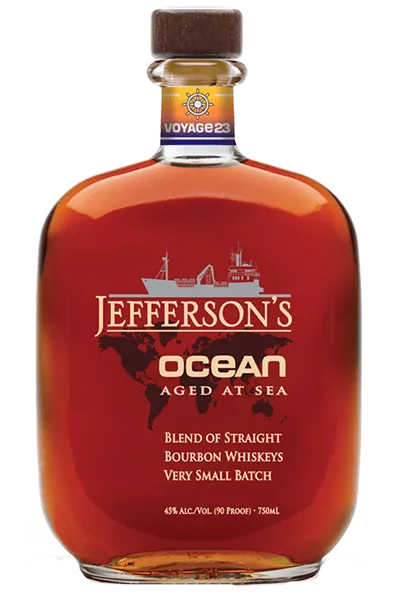 Jefferson's Ocean Bourbon. Image courtesy Jefferson's Bourbon.