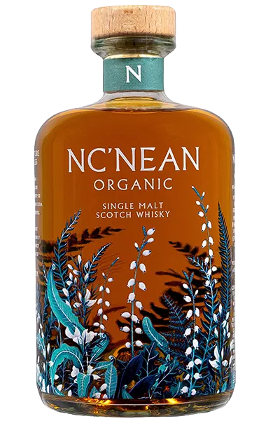 NcNean Organic Single Malt Scotch Whisky. Image courtesy Nc'Nean Distillery.